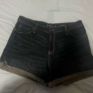 Hollister Dark Denim Jean Shorts